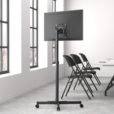 Mobilny stojak uchwyt do telewizora 24-43" 25 kg Amazon Basics na kółkach Mobilny stojak uchwyt do telewizora 24-43" 25 kg Amazon Basics na kółkach