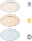 Lampa sufitowa okrągła panel LED Briloner 23W 2100lm 3000-6500k biała 38cm Lampa sufitowa okrągła panel LED Briloner 23W 2100lm 3000-6500k biała 38cm