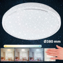 Lampa sufitowa okrągła panel LED Briloner 23W 2100lm 3000-6500k biała 38cm Lampa sufitowa okrągła panel LED Briloner 23W 2100lm 3000-6500k biała 38cm