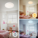 Lampa sufitowa okrągła panel LED Briloner 23W 2100lm 3000-6500k biała 38cm Lampa sufitowa okrągła panel LED Briloner 23W 2100lm 3000-6500k biała 38cm