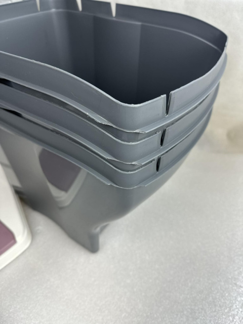 Zestaw kosze pojemniki na śmieci 3x20L SEGREGACJA ODPADÓW recykling Zestaw kosze pojemniki na śmieci 3x20L SEGREGACJA ODPADÓW recykling