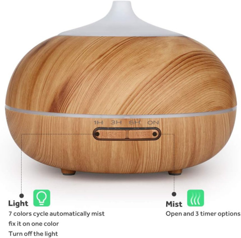 NAWILŻACZ POWIETRZA DYFUZOR ZAPACHOWY LAMPKA LED NAWILŻACZ POWIETRZA DYFUZOR ZAPACHOWY LAMPKA LED