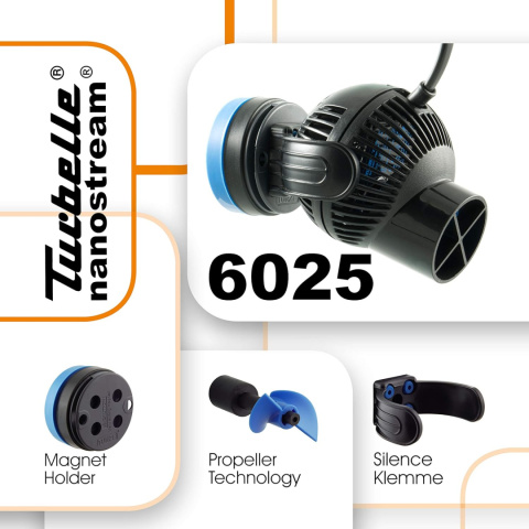 POMPA CYRKULACYJNA TUNZE TURBELLE NANOSTREAM 6025 DO AKWARIUM 200l