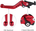 KLAMKI SPORTOWE DŹWIGNIE SPRZĘGŁA HAMULCA HONDA/SUZUKI 140mm KLAMKI SPORTOWE DŹWIGNIE SPRZĘGŁA HAMULCA HONDA/SUZUKI 140mm