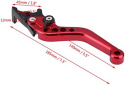 KLAMKI SPORTOWE DŹWIGNIE SPRZĘGŁA HAMULCA HONDA/SUZUKI 140mm KLAMKI SPORTOWE DŹWIGNIE SPRZĘGŁA HAMULCA HONDA/SUZUKI 140mm