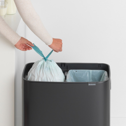 Kosz na śmieci sortownik na odpady Brabantia Bo Touch Bin 2x30L Kosz na śmieci sortownik na odpady Brabantia Bo Touch Bin 2x30L