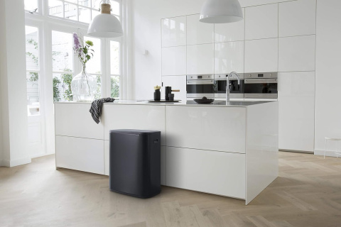 Kosz na śmieci sortownik na odpady Brabantia Bo Touch Bin 2x30L Kosz na śmieci sortownik na odpady Brabantia Bo Touch Bin 2x30L