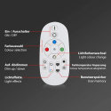 Lampa panel sufitowy LED plafon Briloner 7349-116 22W 2800lm 3000K - 6500K