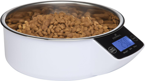 MISKA na karmę DLA PSA KOTA Z WAGĄ 1L kg/ml Eyenimal do 5kg MISKA na karmę DLA PSA KOTA Z WAGĄ 1L kg/ml Eyenimal do 5kg