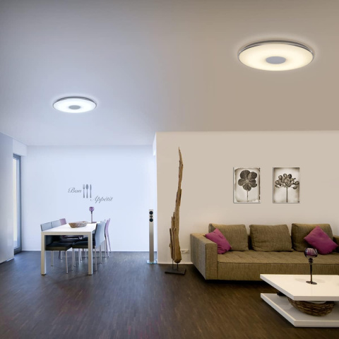 Lampa sufitowa LED plafon TOKYO 45W Ø60cm regulacja jasności Z PILOTEM Lampa sufitowa LED plafon TOKYO 45W Ø60cm regulacja jasności Z PILOTEM