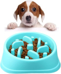 miska dla psa kota zapobiegająca szybkiemu jedzeniu wolny posiłek