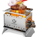 Grill kempingowy składany stal nierdzewna przenośny Hobo Bestargot Gazowy Grill kempingowy składany stal nierdzewna przenośny Hobo Bestargot Gazowy