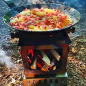 Grill kempingowy składany stal nierdzewna przenośny Hobo Bestargot Gazowy Grill kempingowy składany stal nierdzewna przenośny Hobo Bestargot Gazowy