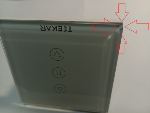 Inteligentny przełącznik do rolet TEEKAR DS-151 WiFi Inteligentny przełącznik do rolet TEEKAR DS-151 WiFi