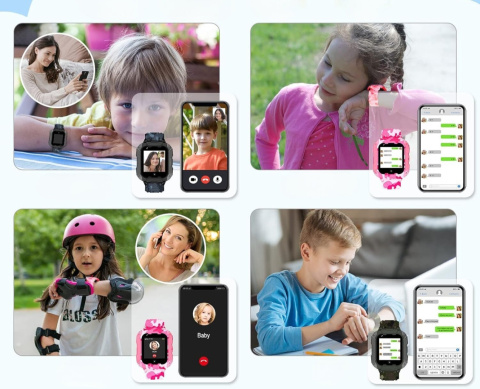 Zegarek SMARTWATCH dla dzieci Mingfuxin 4G Aparat wykonywanie połączeń Zegarek SMARTWATCH dla dzieci Mingfuxin 4G Aparat wykonywanie połączeń