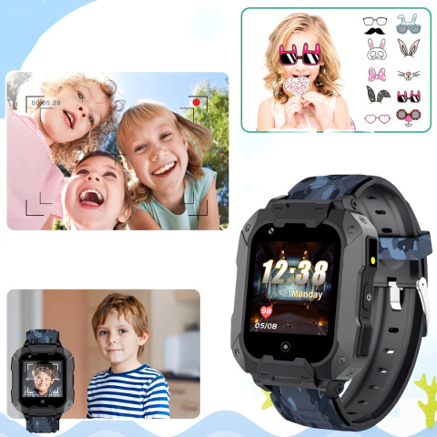 Zegarek SMARTWATCH dla dzieci Mingfuxin 4G Aparat wykonywanie połączeń Zegarek SMARTWATCH dla dzieci Mingfuxin 4G Aparat wykonywanie połączeń