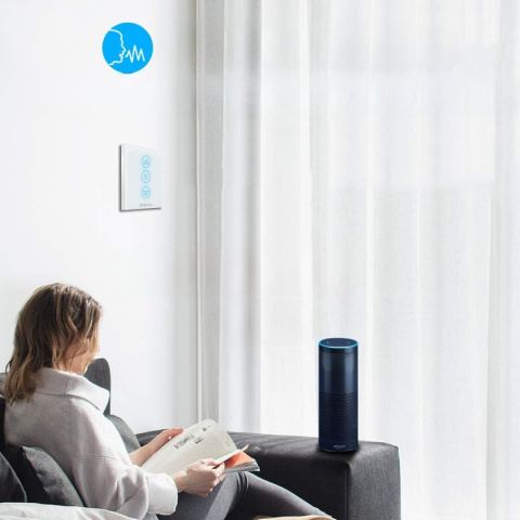 Inteligentny przełącznik do rolet TEEKAR DS-151 WiFi Inteligentny przełącznik do rolet TEEKAR DS-151 WiFi
