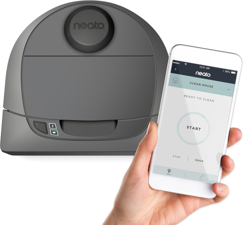 Robot sprzątający odkurzacz Neato Botvac D3 Connected WiFi czarny Robot sprzątający odkurzacz Neato Botvac D3 Connected WiFi czarny