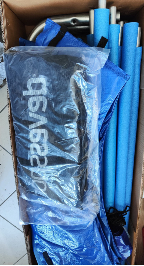 TRAMPOLINA DEVESSPORT siatka HYD008290 183 cm wys. 195 TRAMPOLINA DEVESSPORT siatka HYD008290 183 cm wys. 195
