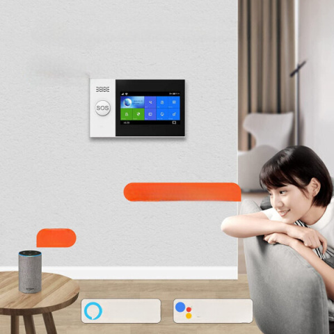 Alarm Bezprzewodowy Domowy WiFi GSM Czujnik Ruchu Alarm Bezprzewodowy Domowy WiFi GSM Czujnik Ruchu