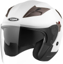 Kask motocyklowy Yema YM-627 rozmiar S BIAŁY z szybą quad cross Kask motocyklowy Yema YM-627 rozmiar S BIAŁY z szybą quad cross