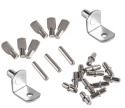 PODPÓRKA KOŁKOWA DO PÓŁEK 5MM/6MM 4 RODZAJE 120SZT PODPÓRKA KOŁKOWA DO PÓŁEK 5MM/6MM 4 RODZAJE 120SZT