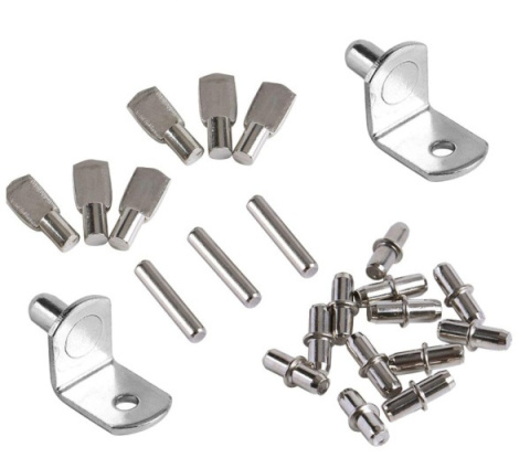 PODPÓRKA KOŁKOWA DO PÓŁEK 5MM/6MM 4 RODZAJE 120SZT PODPÓRKA KOŁKOWA DO PÓŁEK 5MM/6MM 4 RODZAJE 120SZT