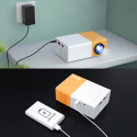 Przenośny rzutnik LED FULL HD USB MINI PROJEKTOR