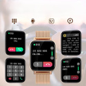 SMARTWATCH ELEGANCKI ZEGAREK DAMSKI ZŁOTY IP67 WODOODPORNY CIŚNIENIE SPORT SMARTWATCH ELEGANCKI ZEGAREK DAMSKI ZŁOTY IP67 WODOODPORNY CIŚNIENIE SPORT