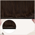 Doczepiane włosy 100% naturalne ludzkie 60cm 120g treski brąz Doczepiane włosy 100% naturalne ludzkie 60cm 120g treski brąz