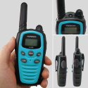 Krótkofalówki HUNICOM H-628 Walkie Talkie 2 sztuki 5km z latarką led Krótkofalówki HUNICOM H-628 Walkie Talkie 2 sztuki 5km z latarką led