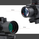 Kolimator Crossfire Red Dot celownik luneta myśliwska FOCUHUNTER 30mm Kolimator Crossfire Red Dot celownik luneta myśliwska FOCUHUNTER 30mm