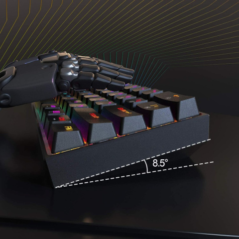 KLAWIATURA GAMINGOWA MECHANICZNA DLA GRACZY PODŚWIETLANA RGB DIERYA DK61E KLAWIATURA GAMINGOWA MECHANICZNA DLA GRACZY PODŚWIETLANA RGB DIERYA DK61E