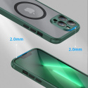 Pokrowiec etui case do iPhone 14 Pro Max 6,7' Magsafe zielony Pokrowiec etui case do iPhone 14 Pro Max 6,7' Magsafe zielony