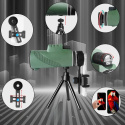 TELESKOP MONOKULAROWY 12x50 LUNETA WOJSKOWA LORNETKA HD+TRIPOD STATYW TELESKOP MONOKULAROWY 12x50 LUNETA WOJSKOWA LORNETKA HD+TRIPOD STATYW