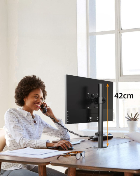UCHWYT DO MONITORA 13-27'' SUPTEK MD9401 CZARNY UCHWYT DO MONITORA 13-27'' SUPTEK MD9401 CZARNY