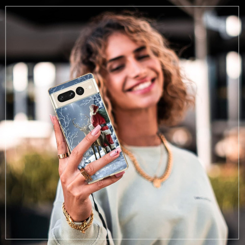 Świąteczne etui case na telefon do Google Pixel 7 Pro silikonowe 6,7" Świąteczne etui case na telefon do Google Pixel 7 Pro silikonowe 6,7"