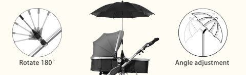 PARASOL do wózka FILTR UV PRZECIWSŁONECZNY DZIECIĘCY PARASOLKA PARASOL do wózka FILTR UV PRZECIWSŁONECZNY DZIECIĘCY PARASOLKA