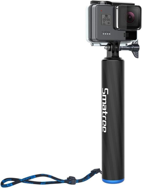 Pływający kijek do selfie z włókna węglowego Smatree F2 do GoPro Hero 2018 Pływający kijek do selfie z włókna węglowego Smatree F2 do GoPro Hero 2018