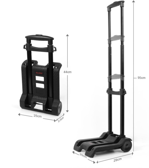 SKŁADANY WÓZEK PLATFORMOWY MAGAZYNOWY WARSZTATOWY TRANSPORTOWY 50 KG SKŁADANY WÓZEK PLATFORMOWY MAGAZYNOWY WARSZTATOWY TRANSPORTOWY 50 KG