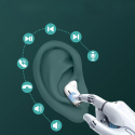 Słuchawki douszne bezprzewodowe bluetooth 5.2 Jesebang IT100 biały etu Słuchawki douszne bezprzewodowe bluetooth 5.2 Jesebang IT100 biały etu