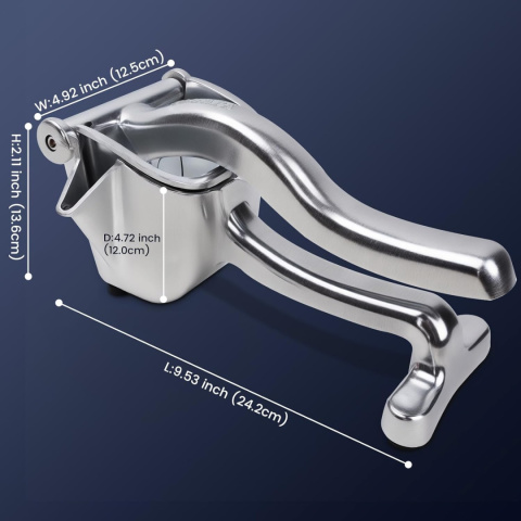 RĘCZNA WYCISKARKA DO SOKÓW OWOCÓW CYTRUSÓW CYTRYN aluminiowa duża RĘCZNA WYCISKARKA DO SOKÓW OWOCÓW CYTRUSÓW CYTRYN aluminiowa duża