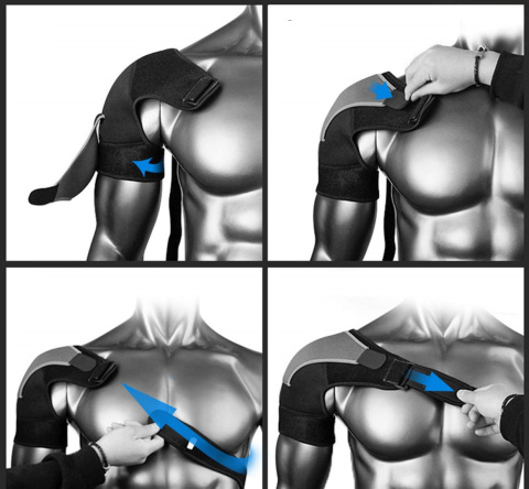ORTEZA STAWU BARKOWEGO STABILIZATOR BARKU RAMIENIA OPASKA NA RAMIĘ ORTEZA STAWU BARKOWEGO STABILIZATOR BARKU RAMIENIA OPASKA NA RAMIĘ