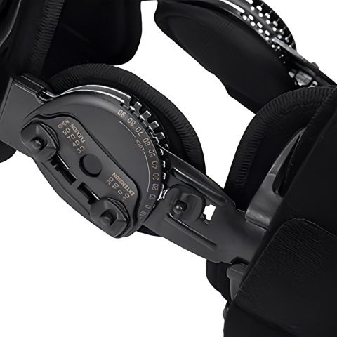 Regulowany stabilizator orteza kolana prawej lewej nogi rozmiar uniwersalny Regulowany stabilizator orteza kolana prawej lewej nogi rozmiar uniwersalny