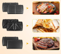 Opiekacz do kanapek toster 3w1 grill gofrownica 750W panini sandwich Opiekacz do kanapek toster 3w1 grill gofrownica 750W panini sandwich