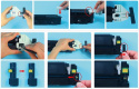 4x Toner DIY 415A/X do HP HP Colour LaserJet M454 LaserJet PRO MFP M479 4x Toner DIY 415A/X do HP HP Colour LaserJet M454 LaserJet PRO MFP M479