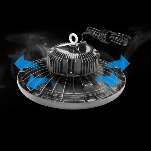 Lampa przemysłowa LED Bapro D6-UFO 100W IP65 6500K 3030 SMD Lampa przemysłowa LED Bapro D6-UFO 100W IP65 6500K 3030 SMD