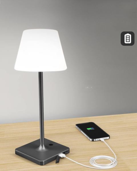 Lampka nocna USB LED biurkowa ściemnianie powerbank lampa zimny biały Lampka nocna USB LED biurkowa ściemnianie powerbank lampa zimny biały