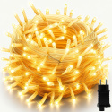 Lampki choinkowe 200LED 22m zewnętrzne wewnętrzne świąteczne 8 trybów Lampki choinkowe 200LED 22m zewnętrzne wewnętrzne świąteczne 8 trybów