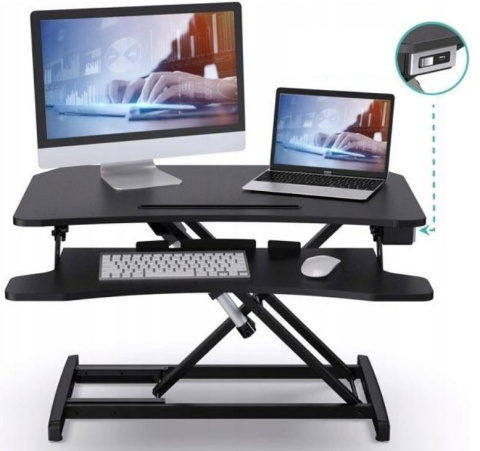 BIURKO ELEKTRYCZNIE REGULOWANE STOJAK NA LAPTOPA ABOX 15-50cm BIURKO ELEKTRYCZNIE REGULOWANE STOJAK NA LAPTOPA ABOX 15-50cm